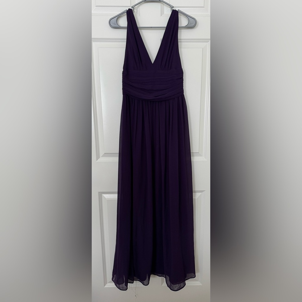 Ever Pretty Deep Purple Maxi Dress